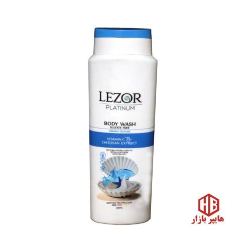 شامپو بدن کرمی  لزور