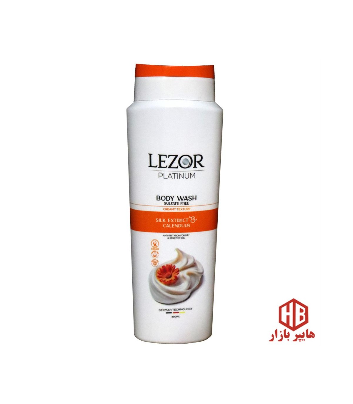 شامپو بدن کرمی  لزور