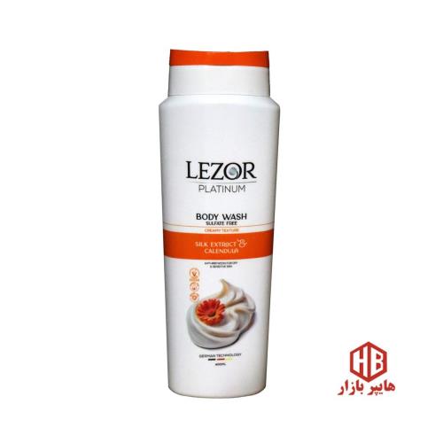 شامپو بدن کرمی  لزور